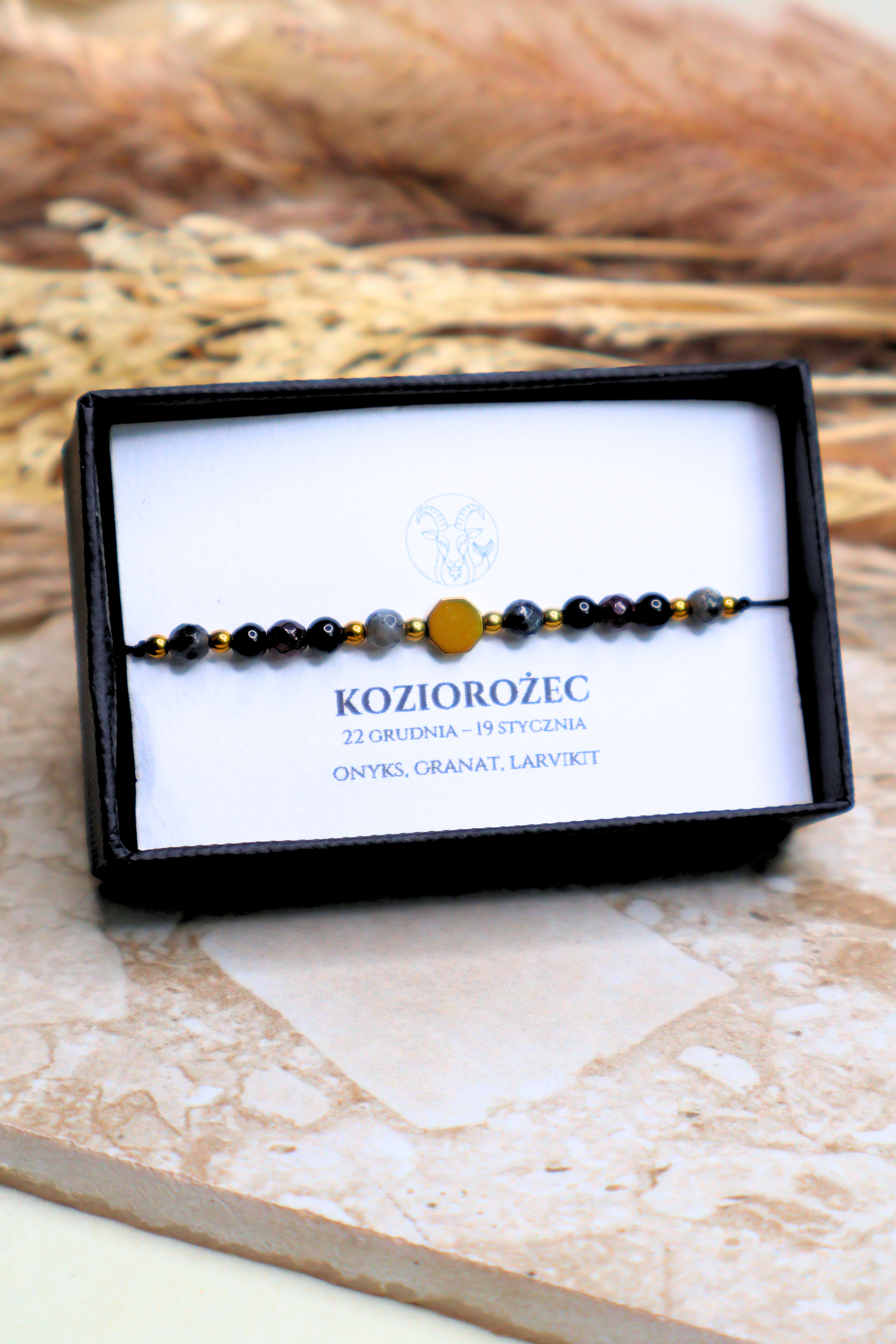 Bransoletka "KOZIOROŻEC" - złota