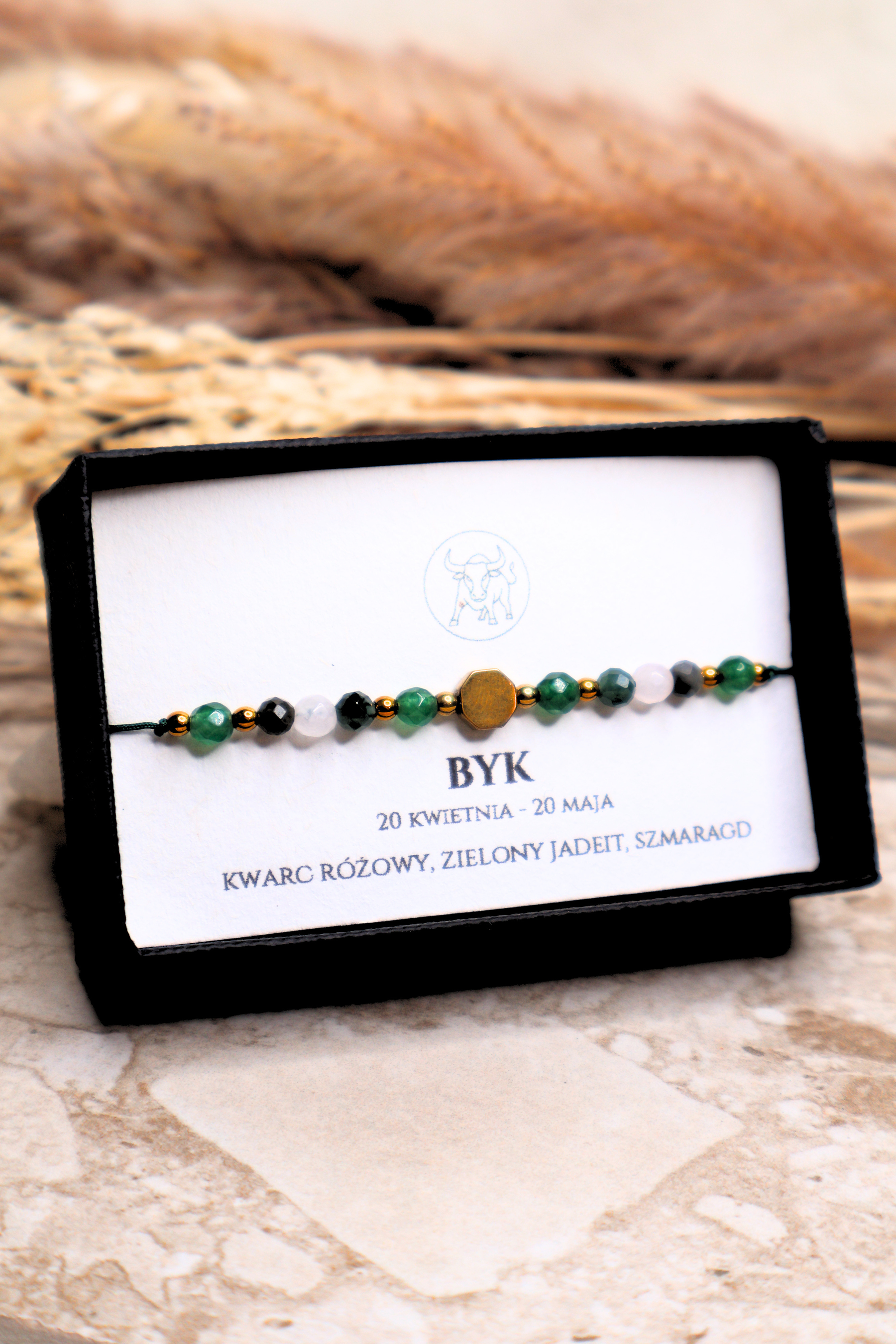Bransoletka "BYK" - złota